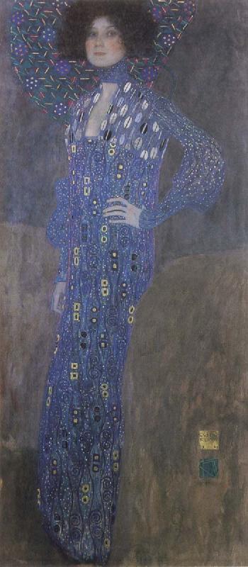 Gustav Klimt Portrait of Emilie Floge